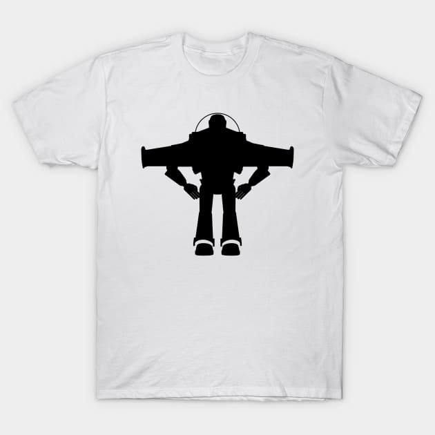 Space Ranger Silhouette II T-Shirt by FandomTrading